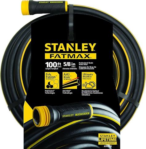 Stanley Fatmax Garden Hose 100 X 58 Black Tools