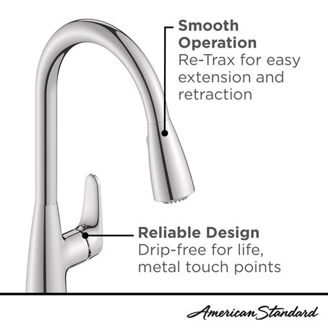 Colony Pro Touchless Single Handle Pull Down Dual Spray Kitchen Faucet