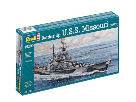 Revell Battleship Uss Missouri Wwii Ship Plastic Model Kit Buy