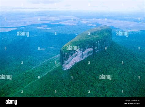La Tabla Superior De La Montaña En El Parque Nacional Canaima En Venezuela La Gran Sabana Región