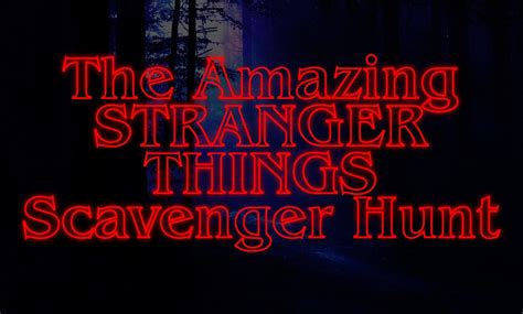 The Amazing Stranger Things The Amazing Stranger Things