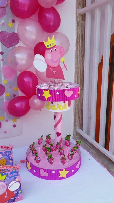 Decoración sencilla de pepa pig - Decoraciones Y Diseños ...