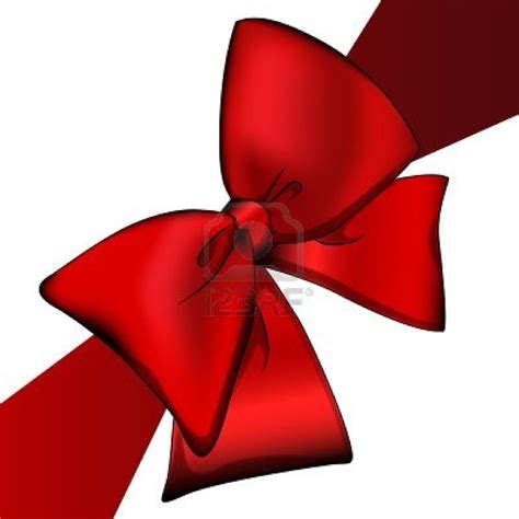 Clipart Of Red Christmas Bow