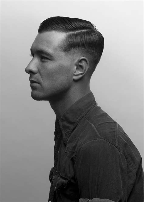 Classic American Crew Mens Haircut Shaved Sides Haircuts For Men My