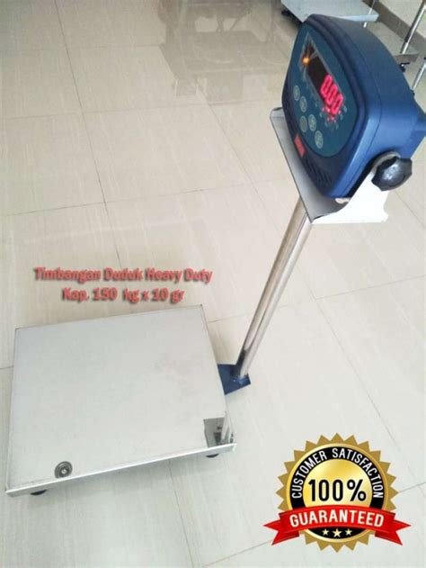 Promo Timbangan Duduk Digital Bench Scale Heavy Duty Kap Kg X