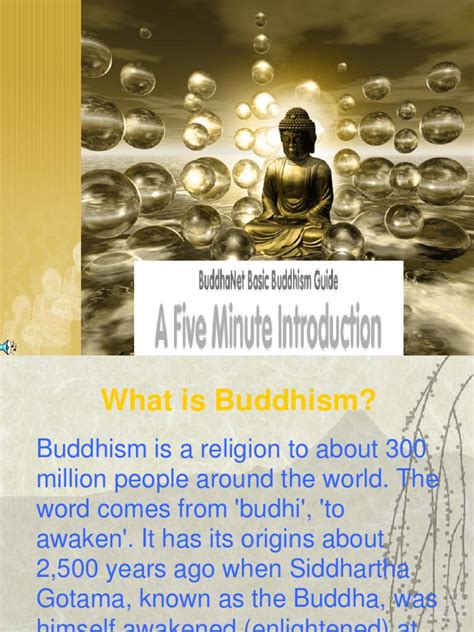 Buddhist Basic Guideppt Suffering Gautama Buddha