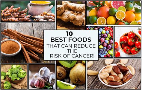 Ten Food That Reduces The Risk Of Cancer In 2024