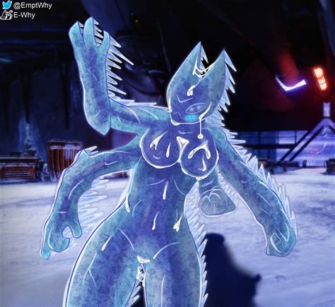 Rule 34 Alien Alien Girl Blush Breasts Bungie Cum On Body Cum On Face Destiny Game Destiny 2