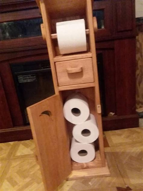 How to install diy toilet paper holder ideas on your android device: Old-Timey Outhouse toilet paper holder w/ drawer | Toilet ...