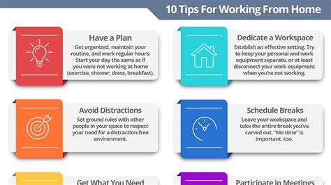 Download This 10 Tips For Working From Home Infographic