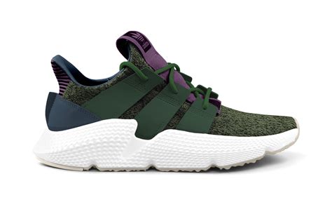 Shoes and dragon ball combine as adidas are set to launch their own range of dbz themed shoes, starting later this year with goku, vegeta and shenron. Dragon Ball Z x adidas Prophere "Cell"