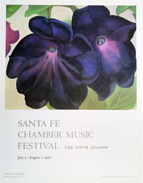Georgia Okeeffe Santa Fe Chamber Music Festival The Fifth Season