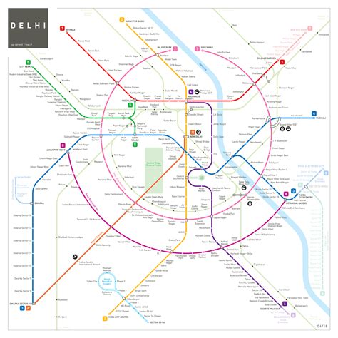 Delhi Metro Map Lunalasopa