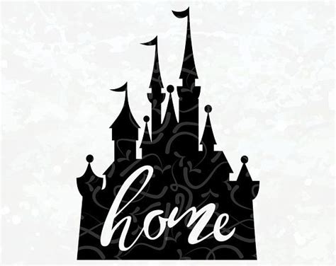 Free 107 Disney Castle Svg Outline SVG PNG EPS DXF File
