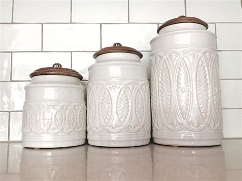 Farmhouse Canisters Kitchen Canister Sets Farmhouse Canisters