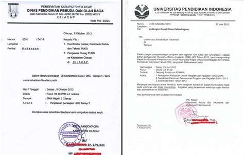 Alamat yang dituju ditulis di sebelah kiri surat. Pengertian Surat Dinas Dan Fungsinya Dilengkapi Contohnya ...