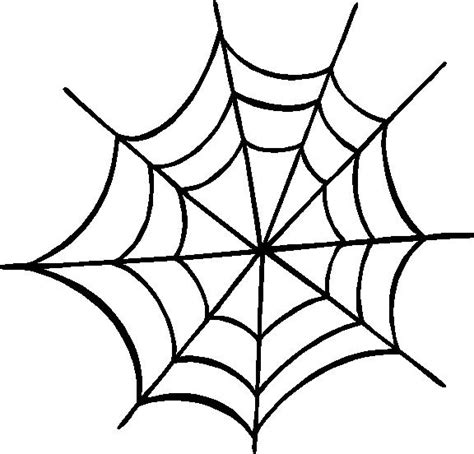 A big cross spider has caught a wasp as prey in its spider web and is now spinning it in. Spider Web Outline - ClipArt Best