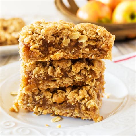 Oatmeal And Apple Butter Bars