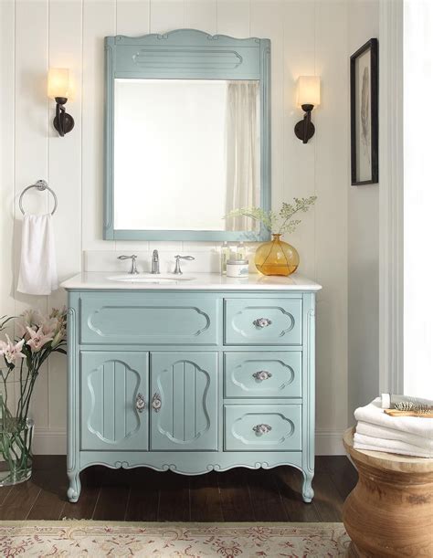 Chans Furniture Powered By Fablet™ Shabby Chic Bathroom Vanity