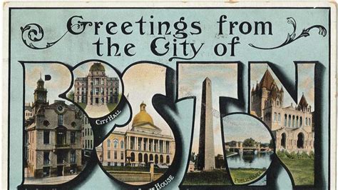 Vintage Postcards Look Back At Boston