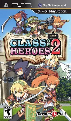 Class Of Heroes 2 Fiche Rpg Reviews Previews Wallpapers Videos