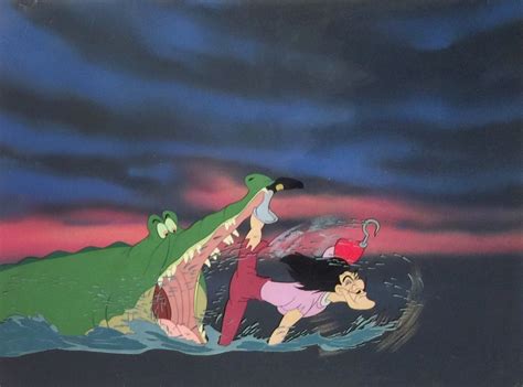 Animation Collection Original Production Animation Cel Of Captain Hook