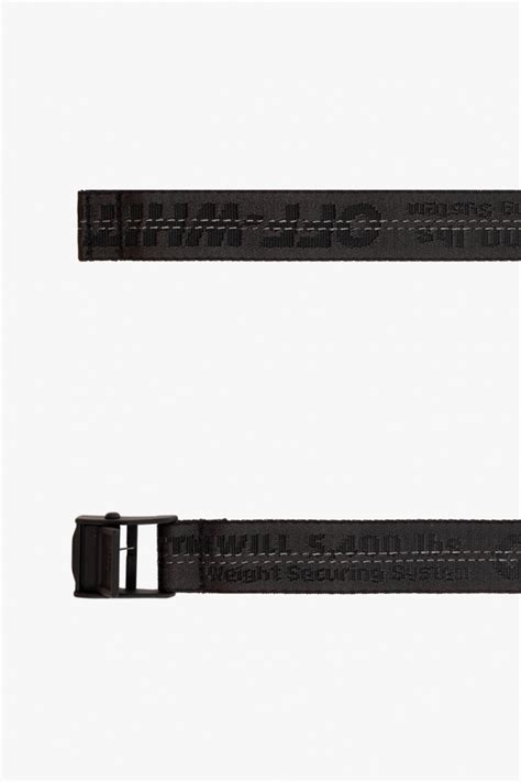 Off White Belt With Logo Mens Accessories Vitkac