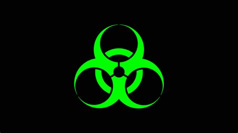 Biohazard Symbol Hd Wallpaper