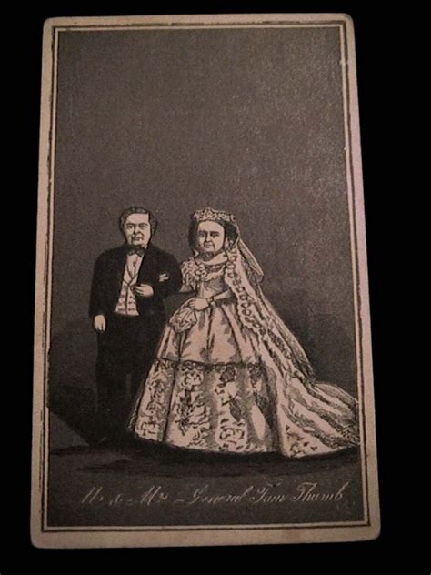 antique midgets mr and mrs tom thumb cdv prize packet trade etsy