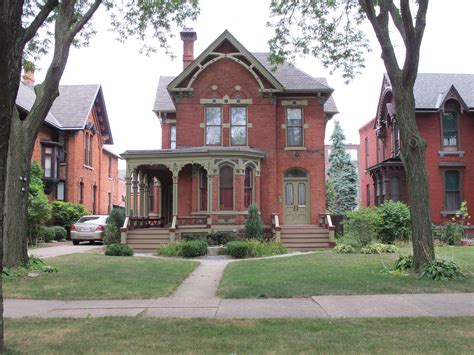 Detroit Canfield House Victorian Homes Victorian Style Homes