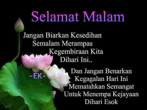 Mulai dari makan bersama, menghabiskan waktu libur bersama, dan lain sebagainya. Adieyza: Mutiara Kata Selamat Malam