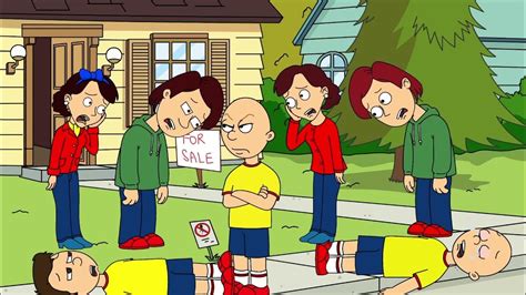 Caillou Beat Up 2 Caillougrounded Youtube