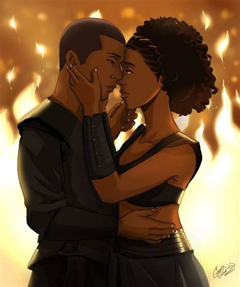 black couple art black girl art black love art