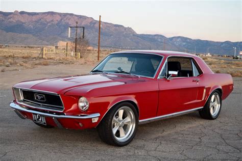 For Sale 1968 Ford Mustang Coupe Red Modified 363ci V8 5 Speed