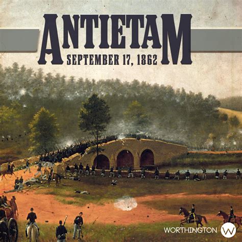 Antietam Septmber 17 1862 By Worthington Publishing A Wargamers
