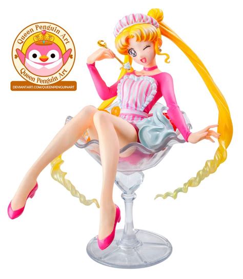 Sailor Moon Figure Render By Queenpenguinart On Deviantart