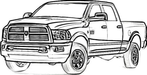 Cars & vehicles coloring to print. Dodge Ram Coloring Pages | Truck coloring pages, Cars ...