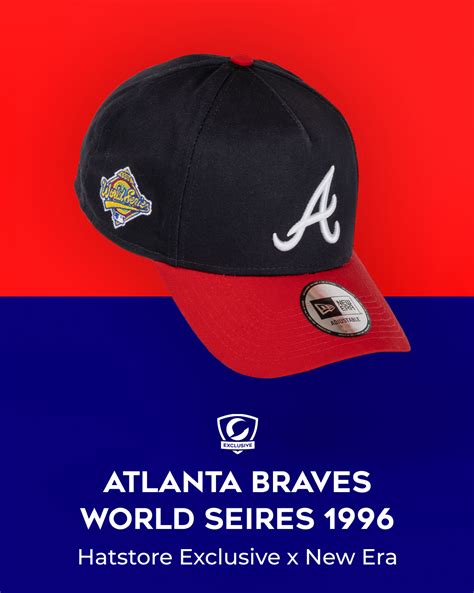 Hatstore Exclusive X Atlanta Braves World Series 1996