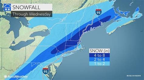 Snow To Hit Nj Tuesday Latest Updates On Amounts And When It Will