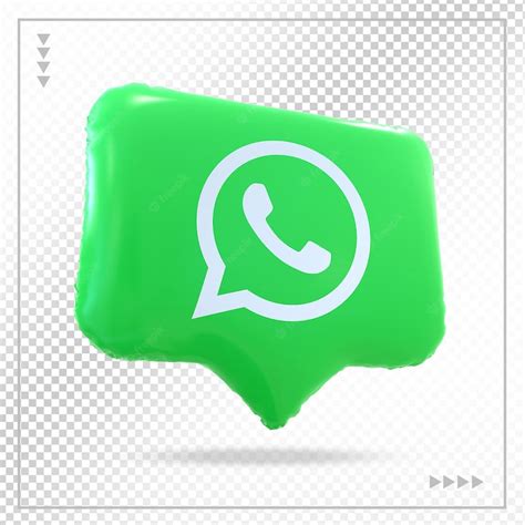Premium Psd Whatsapp Notification Icon Social Media
