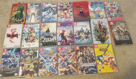 Updated Photo Of My Nintendoswitch Game Collection Rgamecollecting