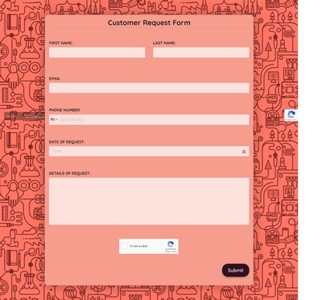 153 Free Request Form Templates Free Online Forms Formplus