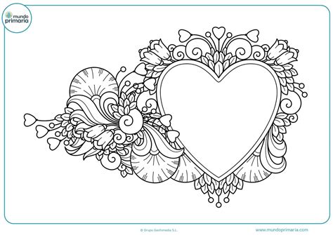 Corazones Mandalas De Amor Para Colorear Los Corazones Simbolizan Al