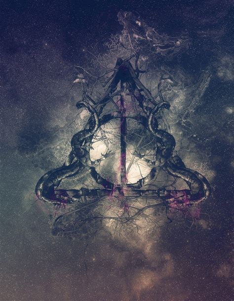 See more of the deathly hallows (elder wand/ressurection stone/invisibility cloak) on facebook. Deathly Hallows Symbol Wallpapers - Wallpaper Cave