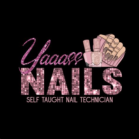 DIY Nail Logo Nail Logo Design Nail Tech Logo Nails Logo | Etsy