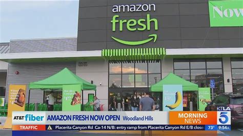 Amazon Fresh Store Opens In Woodland Hills Youtube