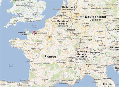 Caen Carte et Image Satellite