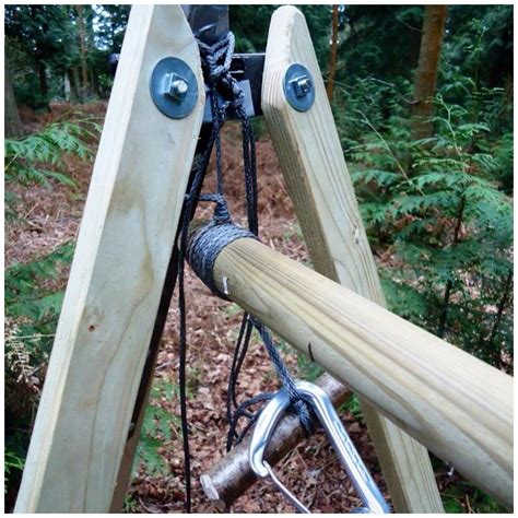 Tips for hanging the hammock. How To…. Make a Free-Standing Hammock Stand | Free ...