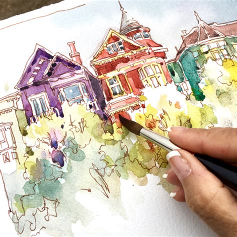 Painting Tours: USA - San Francisco | French Escapade 7 watercolor tips (for beginners!) this video answers common beginner questions you didn't even know you had.