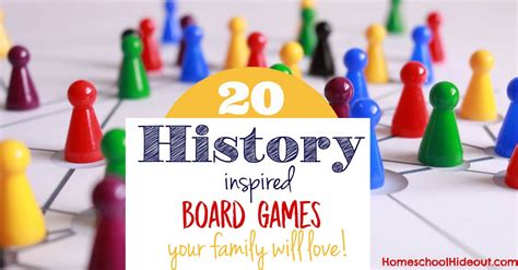 20 History Board Games Homeschool Hideout